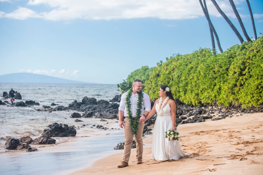 white rock beach wedding